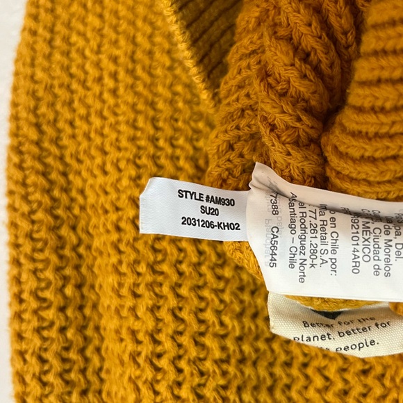 Madewell Sweater Tank Womens Size Small High Neck Cutaway Shoulders Knit - Picture 8 of 10